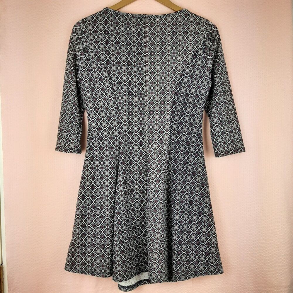 Sorad by A TV Women Geometric Print Made in USA Mini Dress Stretch Size M - Picture 11 of 11